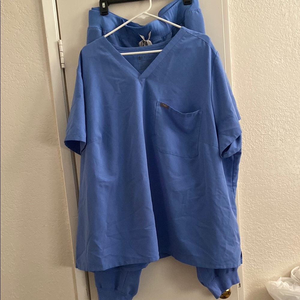 Blue Scrub Set